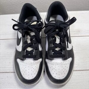 Nike Dunk Low Retro White Black Panda (GS) Unisex Kids Size 3Y CW1588-416